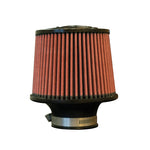 Injen High Performance Air Filter - 2.50 Black Filter 6 Base / 5 Tall / 5 Top