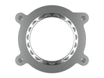 aFe 2020 Vette C8 Silver Bullet Aluminum Throttle Body Spacer Works w/ Factory Intake Only - Silver