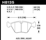 Hawk 91-93 BMW M5/95-02 DTC-60 Race Front Brake Pads