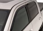 AVS 05-11 Dodge Dakota Quad Cab Ventvisor In-Channel Front & Rear Window Deflectors 4pc - Smoke