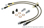 StopTech 89-98 Nissan 240SX (5 Lug w/ 300ZX Upgrade) Front Stainless Steel Brake Lines